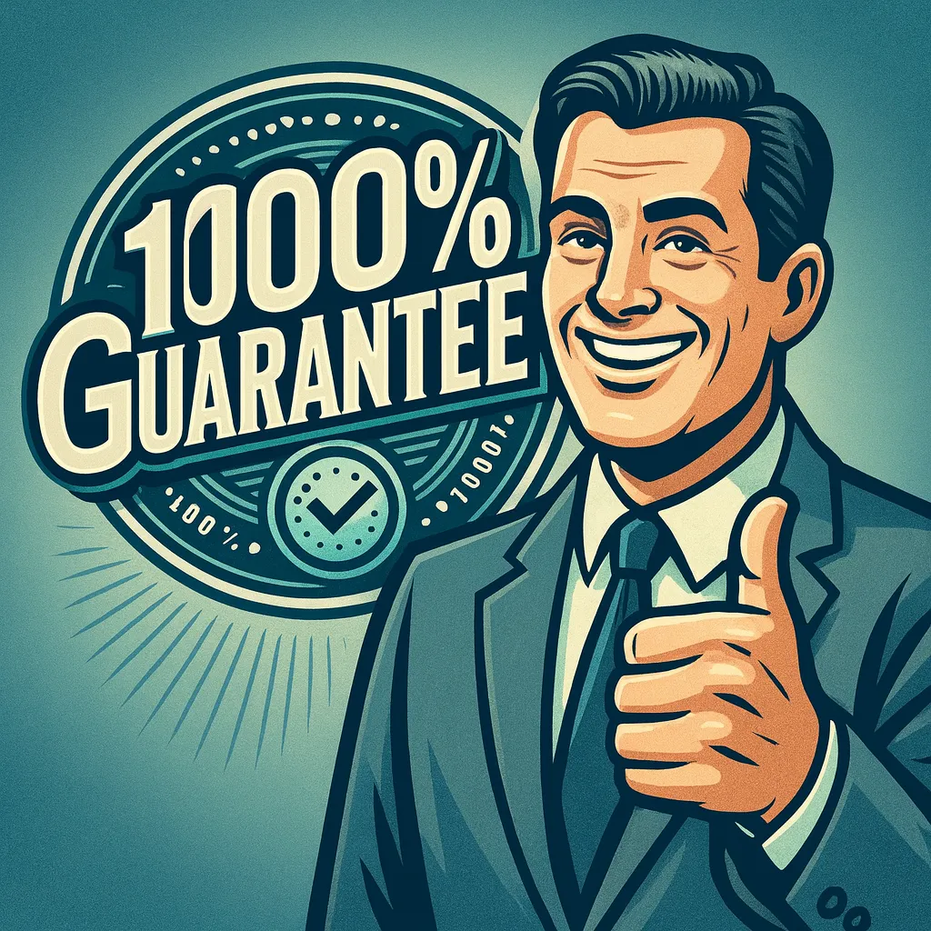 100% гарантия